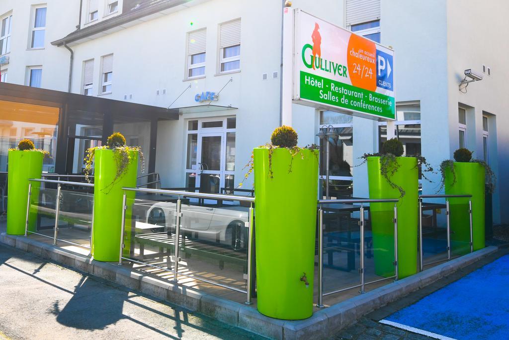 Hotel-Restaurant Gulliver Bascharage Exterior foto